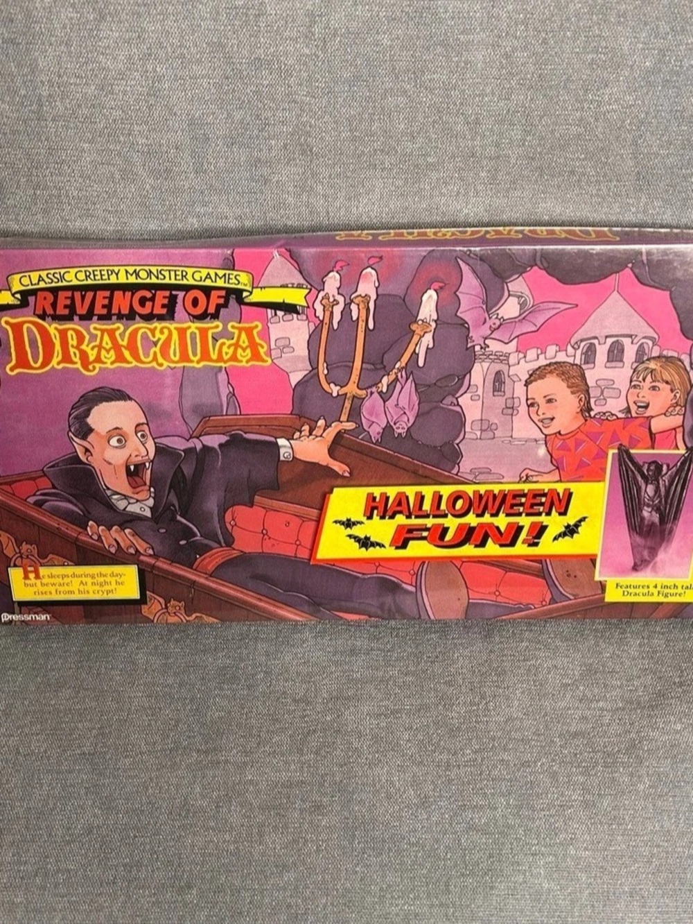 Vintage 1991 Revenge Of Dracula Classic Creepy Monster Board Games NEW & SEALED